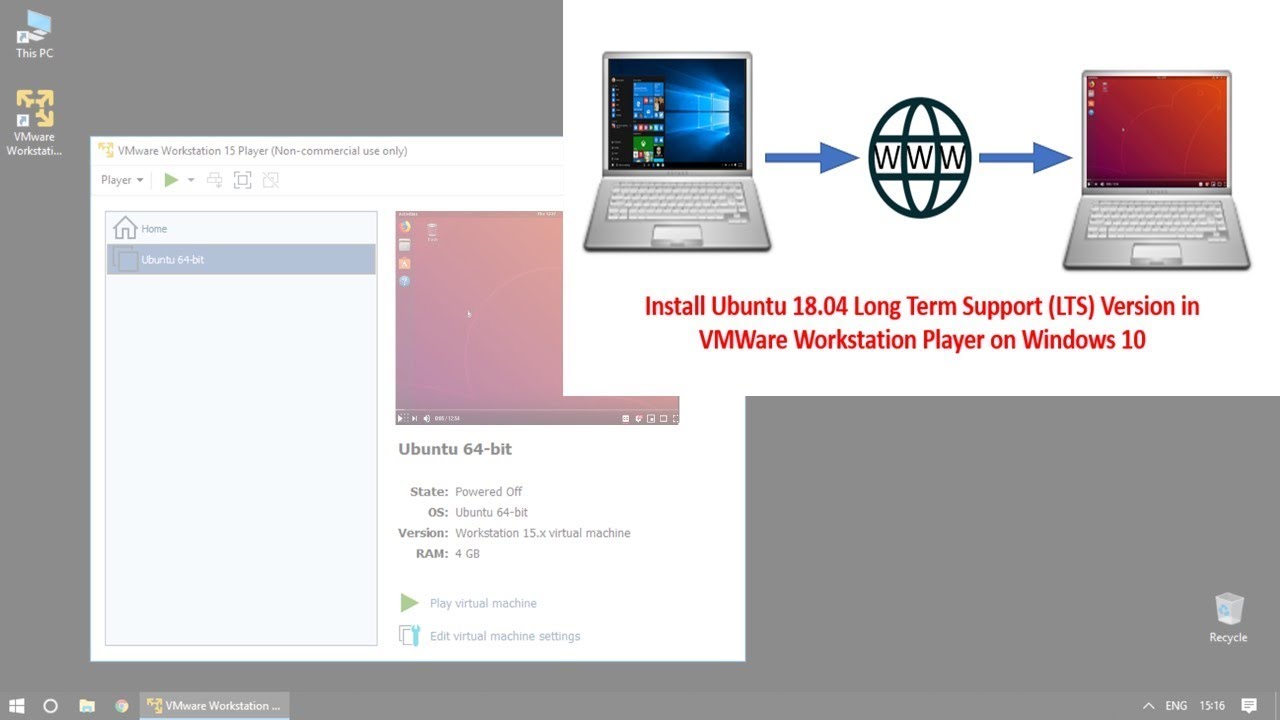 vmware workstation player windows 10