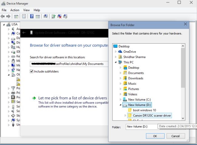 driver files windows setup information